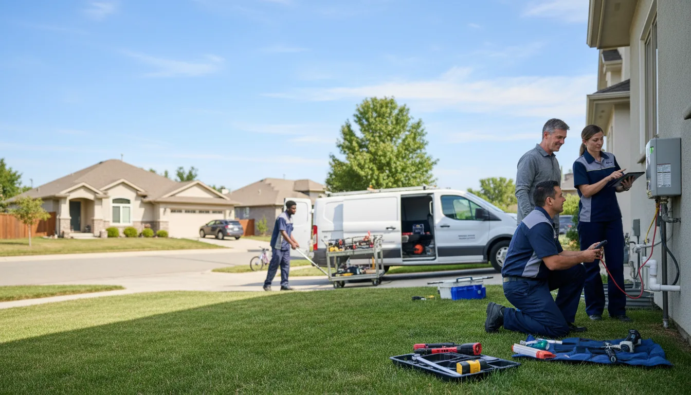 Tankless water heater service in Freer, TX